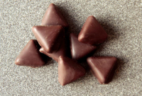 Schoko-Lakritz Pralinee Zartbitter