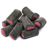 Lakritzstücke Himbeer-Salmiak